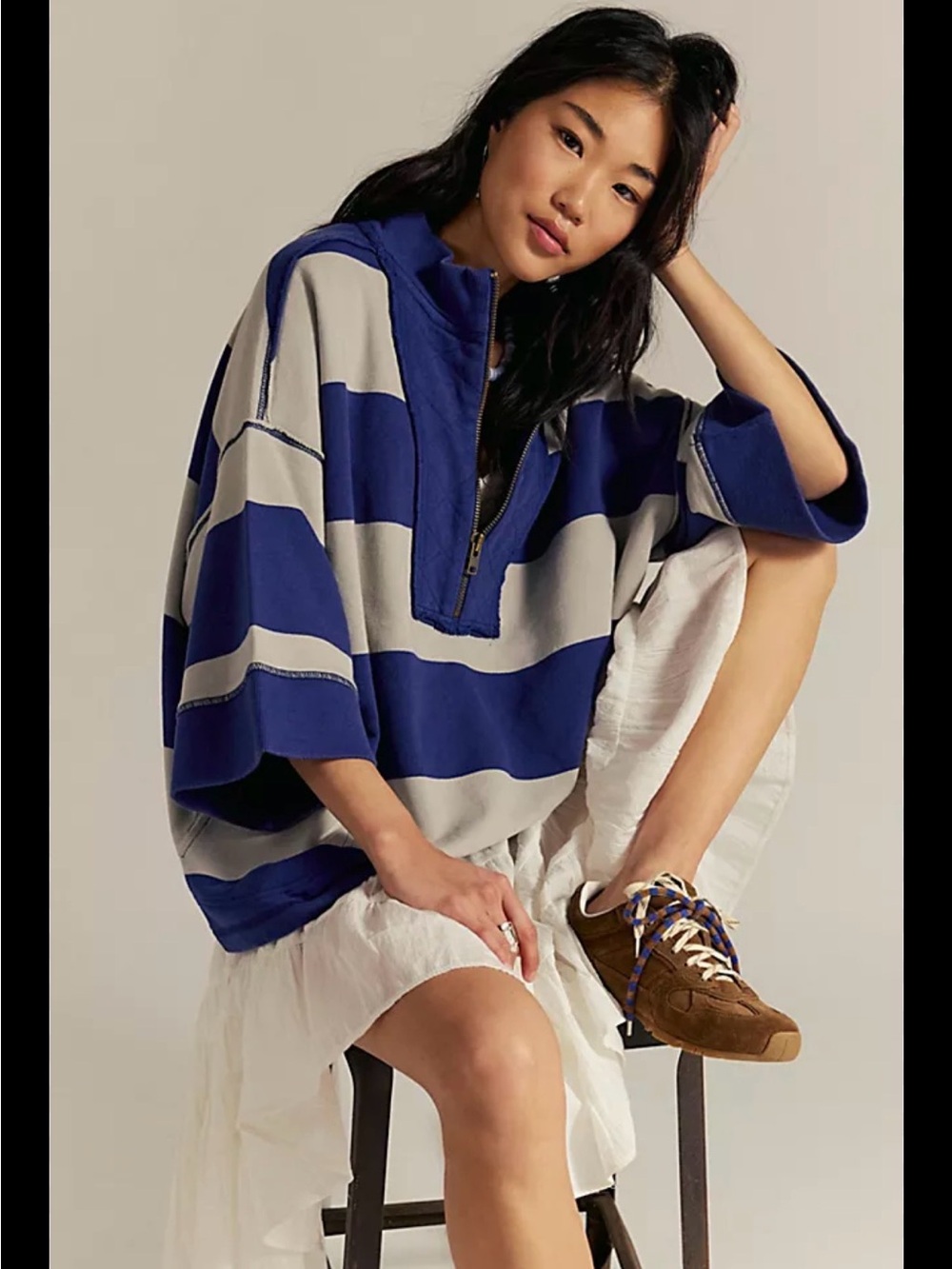 We The Free Seaside Funnel Neck
Pullover -S NWOT